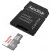 Карта пам'яті 64GB microSDXC C10 UHS-I R100MB/s Ultra + SD SanDisk (SDSQUNR-064G-GN3MA) Фото 1