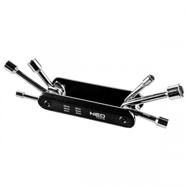 Ключі торцеві 5, 6, 8, 9, 10, 12 мм Neo Tools (09-570)