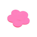 Стікери для нотаток фігурні, 30 арк., рожевий Квітка H-Tone (JJ50349)