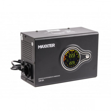 Джерело безперебійного живлення PSW 500 VA Maxxter (MX-HI-PSW500-01)