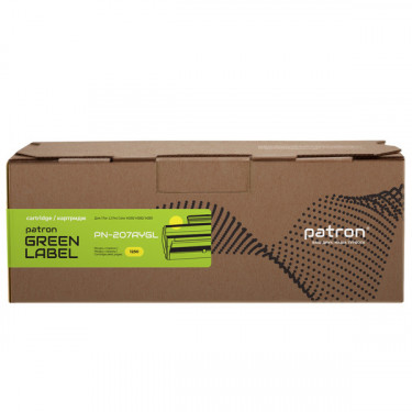 Картридж сумісний HP 207A (W2212A) Green Label, жовтий Patron (PN-207AYGL)