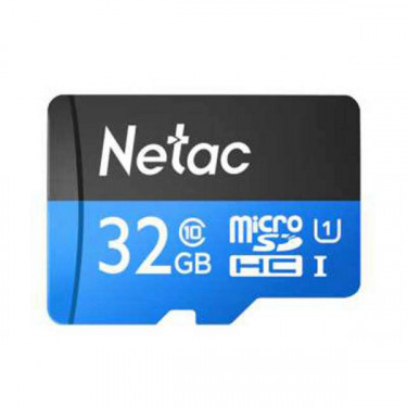 Карта пам'яті 32GB microSD class 10 UHS-I U1 Netac (NT02P500STN-032G-R)