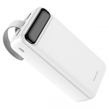 Зовнішній акумулятор Power Bank Borofone Freeway 30000 mAh White (BJ14B)