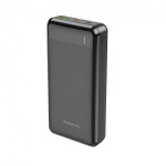 Зовнішній акумулятор Power Bank Borofone Type-C PD 20W+Quick Charge 3.0 20000 mAh Black (BJ19A)