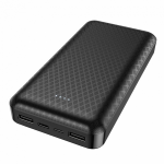 Внешний аккумулятор Power Bank Borofone Type-C microUSB 2*USB (2A) 20000 mAh Black (BJ3A)