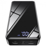 Внешний аккумулятор Power Bank Borofone 30000 mAh Black (BJ8)