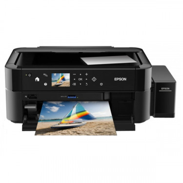 Комплект для друку Printer kit 4в БФП EcoTank L850 A4 Epson + чорнило Barva + папір Barva + кабель