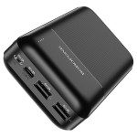 Зовнішній акумулятор Power Bank Borofone 2xUSB+Type-C 20000 mAh Black (BJ16A)