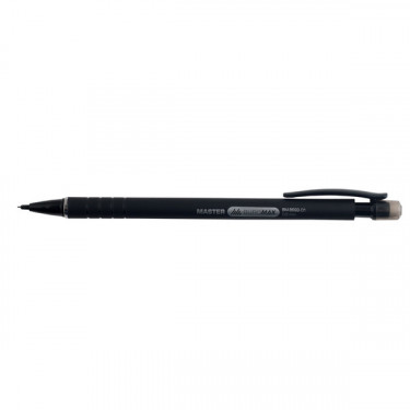 Олівець механічний MASTER, Rubber Touch, 0.5 мм, чорний