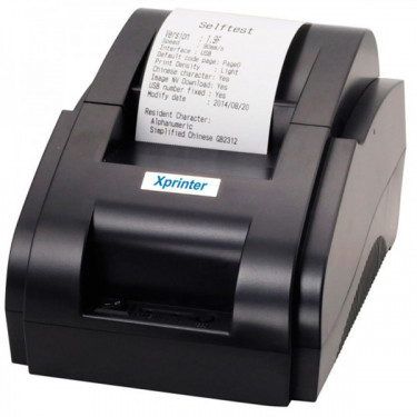 Принтер термотрансферний чеків Xprinter (XP-С58H-L)