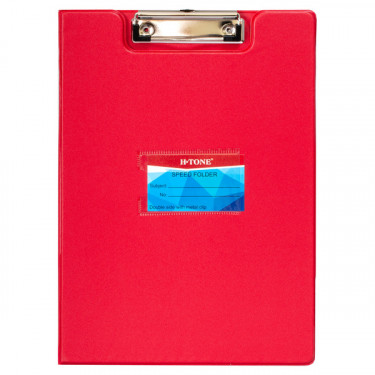 Кліпборд-папка А4, PVC, червона H-Tone (JJ40917-red)