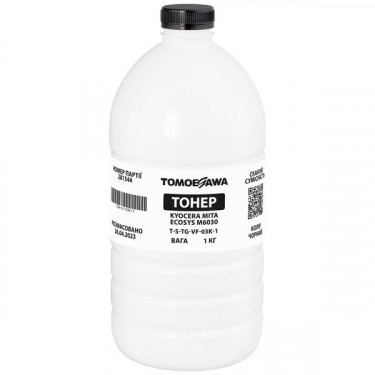 Тонер Kyocera Mita Ecosys M6030 флакон, 1 кг, чорний Tomoegawa (TSM-VF-03K-1)