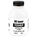 Тонер HP LaserJet P1005 флакон, 80 г HG toner (TSM-HG361-080)