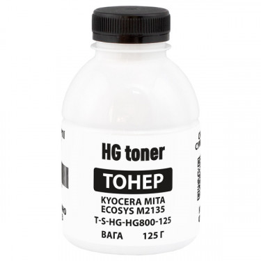 Тонер Kyocera Mita ECOSYS M2135 флакон, 125 г HG toner (TSM-HG800-125)