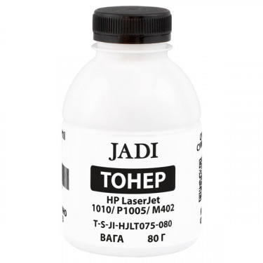 Тонер HP LaserJet 1010/P1005/M402 флакон, 80 г Jadi (TSM-JLT-075-080)