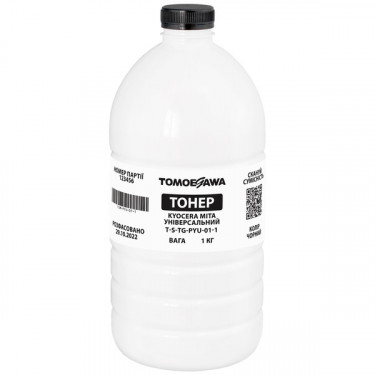 Тонер Kyocera Mita універсальний флакон, 1 кг Tomoegawa (TSM-PYU-01-1)