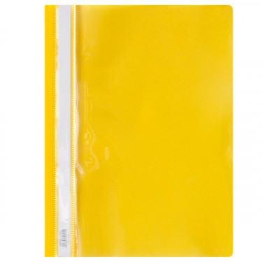 Швидкозшивач пластиковий А4, жовтий H-Tone (JJ409306-yellow)