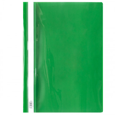 Швидкозшивач пластиковий А4, зелений H-Tone (JJ409306-green)