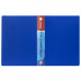 Папка пластикова  А4, з 30 файлами, синя H-Tone (JJ40946-30) Фото 1