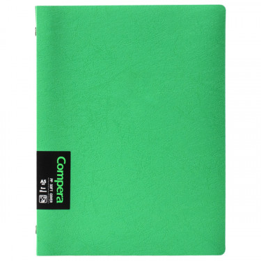 Зошит для нотаток А5, м'яка обкладинка PP, 50 арк, лінія, зелений Compera Original Comix (C7005-green)