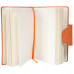 Блокнот діловий А5, штучна шкіра, 122 арк, лінія, помаранчевий Comix (C5701-orange) Фото 1
