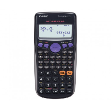 Калькулятор науковий чорний Casio (FX-350ESPLUS-2WETD)