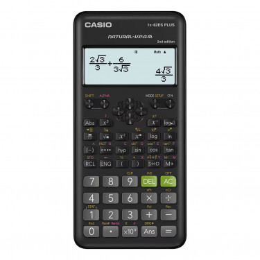 Калькулятор науковий чорний Casio (FX-82ESPLUS-2-WETD)