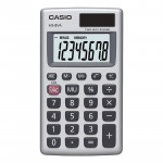 Калькулятор кишеньковий 8 розрядів сріблястий Casio (HS-8VA-W-EP)