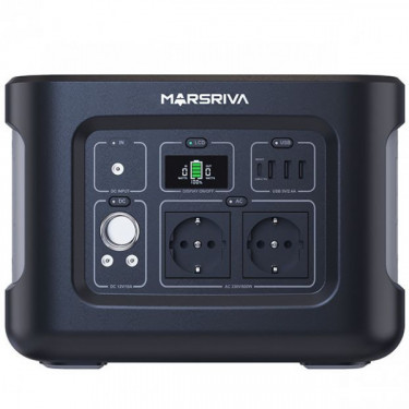 Станція зарядна 600Вт (512Вт/г) LiFePo4, PD 60Вт MP6 Marsriva (MP6_MARSRIVA)