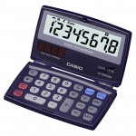 Калькулятор кишеньковий 8 розрядів розкладний чорний Casio (SL-100VERA-WA-EP)