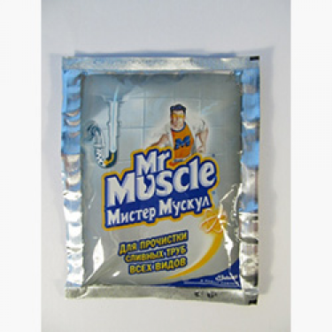 Гранули для прочистки труб 75 г Mr Muscle (4823002000177_w.00177)