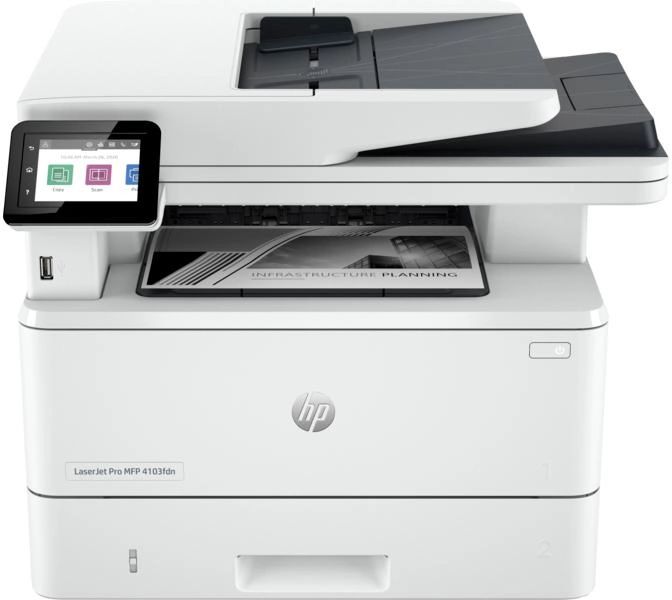 МФУ LaserJet Pro 4103fdn A4 HP (2Z636A)