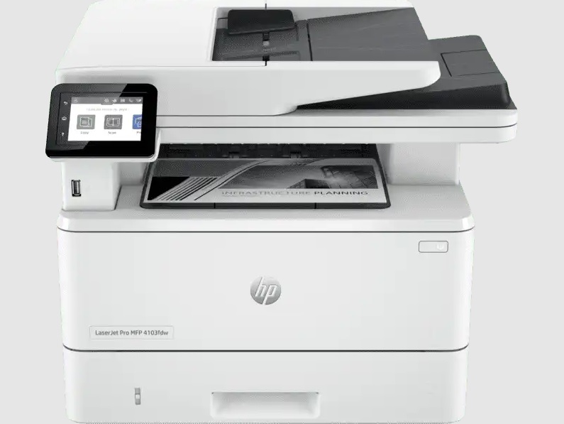 МФУ LaserJet Pro 4103fdw A4, Wi-Fi HP (2Z629A)