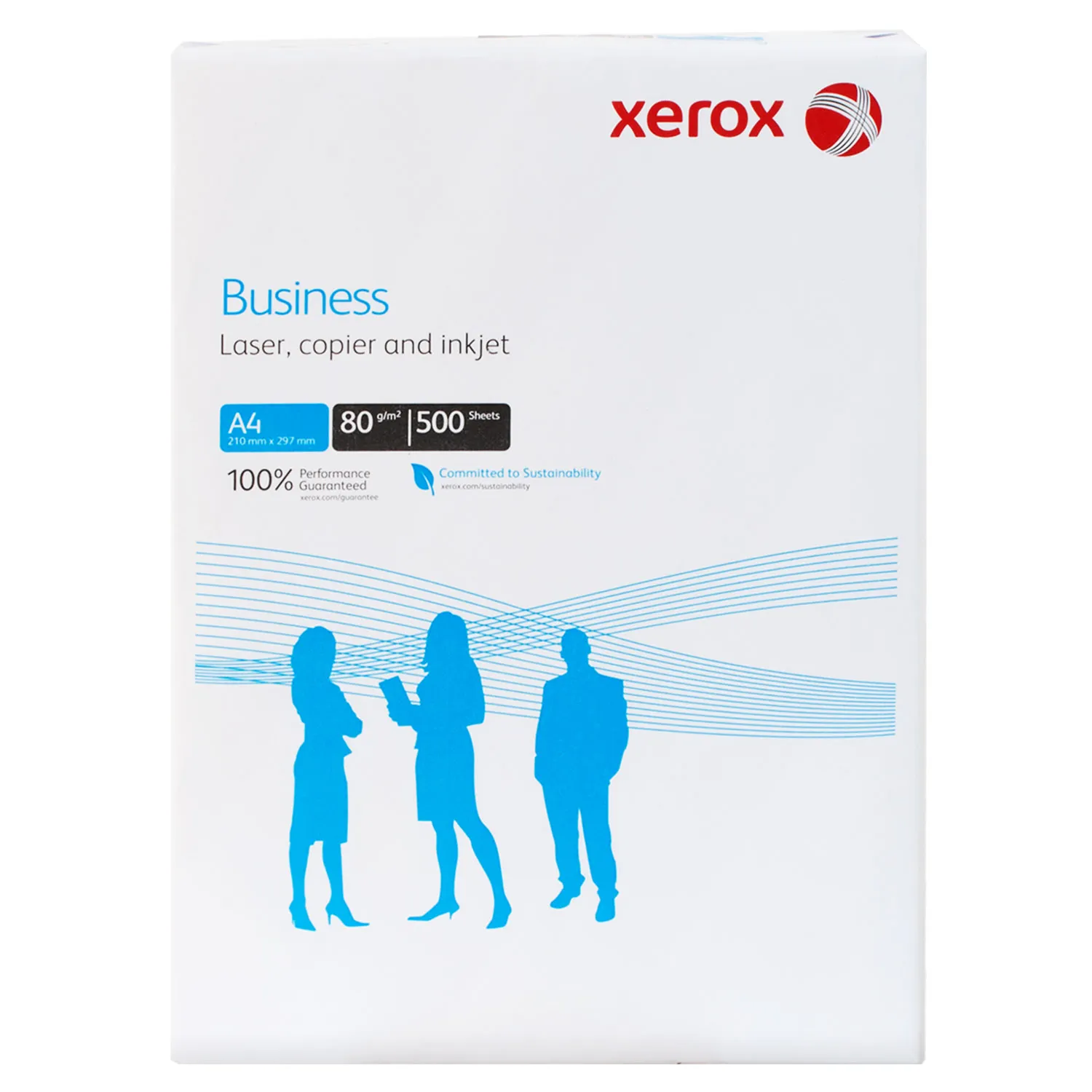 Бумага офисная А4, 80 г/м2, 500 л, Класс В, Business Xerox (003R91820) - Фото 2