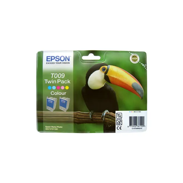 Комплект картриджів T009402 кольоровий, 2 шт Epson (C13T00940210) - Фото 2
