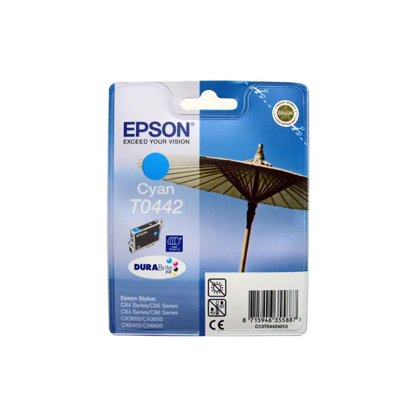 Картридж T044240 блакитний Epson (C13T04424010) - Фото 1