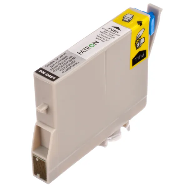 Картридж сумісний Epson T0481 (C13T04814010) 460 арк, чорний Patron (PN-0481) - Фото 2