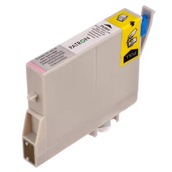Картридж сумісний Epson T0486 (C13T04864010) 460 арк, світло-пурпуровий Patron (PN-0486) - Фото 3