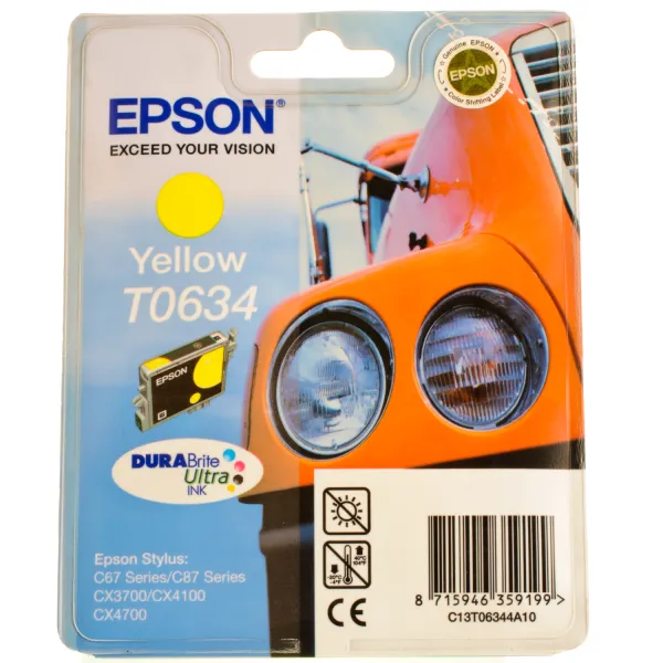 Картридж T06344A жовтий Epson (C13T06344A10) - Фото 2