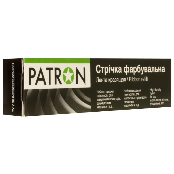 Лента для матричных картриджей 12,7 ммх12 м, кольцо, HD Patron - Фото 4