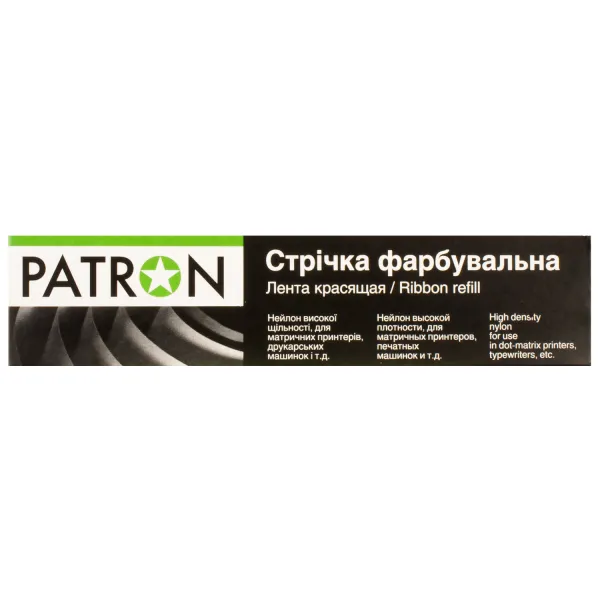 Стрічка для матричних картриджів 12,7 ммх16 м, лівий мебіус, HD Patron - Фото 3