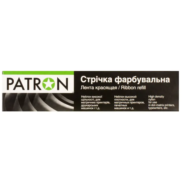 Стрічка для матричних картриджів 12,7 ммх16 м, правий мебіус, HD Patron - Фото 2