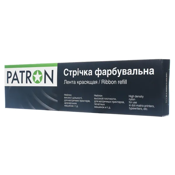 Лента для матричных картриджей 12,7 ммx60 м, левый мебиус, HD Patron