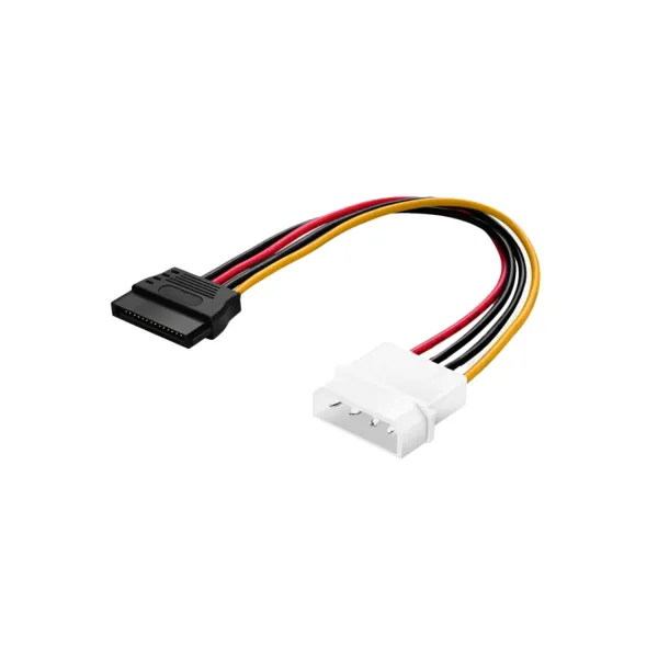 Кабель живлення HDD SATA - Molex 0,15m Patron (08007) - Фото 1
