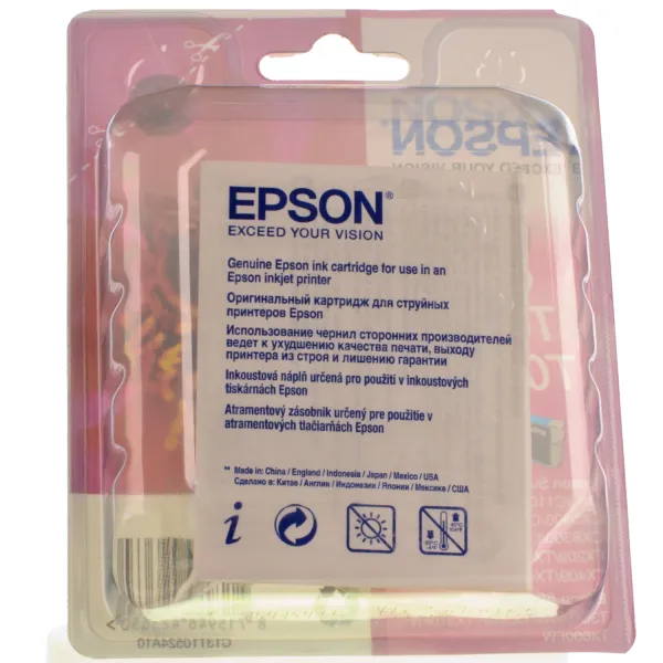 Картридж T07324А/T10524A блакитний Epson (C13T07324А10/C13T10524A10) - Фото 1