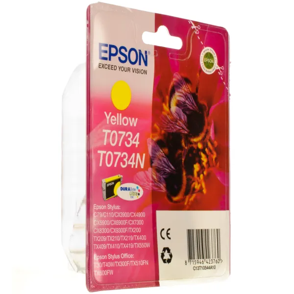Картридж T07344А/T10544A жовтий Epson (C13T07344А10/C13T10544A10) - Фото 35