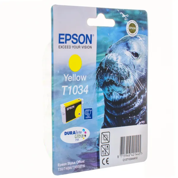 Картридж T10344A жовтий Epson (C13T10344A10) - Фото 38