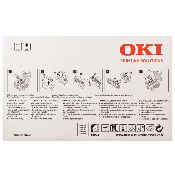 Драм-картридж C5850_5950 черный Oki (43870024) - Фото 3