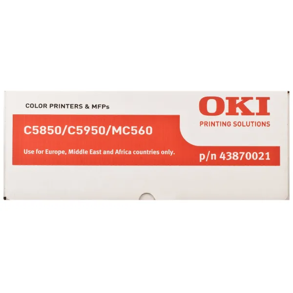 Драм-картридж C5850_5950 желтый Oki (43870021) - Фото 4