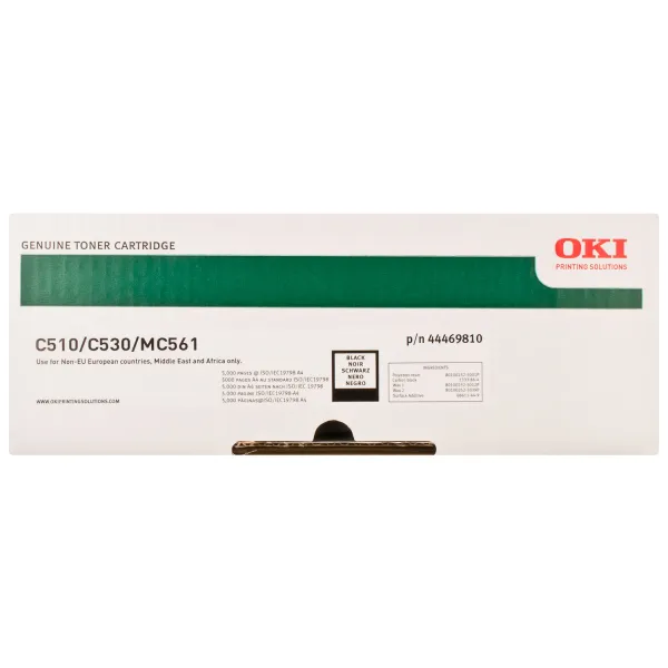 Тонер-картридж C510 NEU черный Oki (44469810) - Фото 2